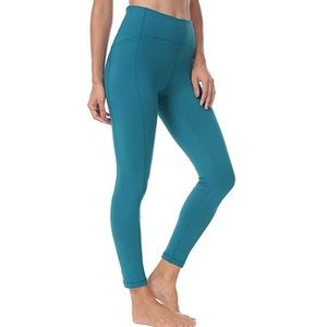 Teal Queenie Ke Workout Leggings Mid-Rise
